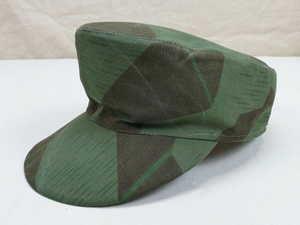 Wehrmacht camouflage cap unit field cap Gr.57 splinter camouflage 1943 ORIGINAL FABRIC
