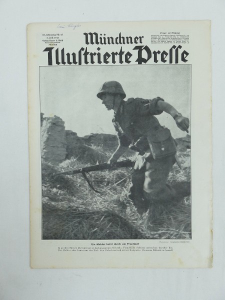 Munich Magazine Illustrated Press Newspaper JG.20/No.27 Issue 8 July 1943