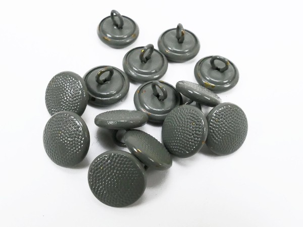 1x Wehrmacht field cap button field gray / button for field cap M43 buttons 12mm