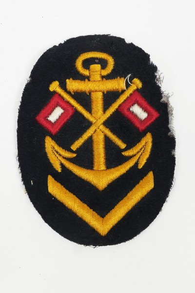 #F WK2 original Kriegsmarine sleeve badge embroidered