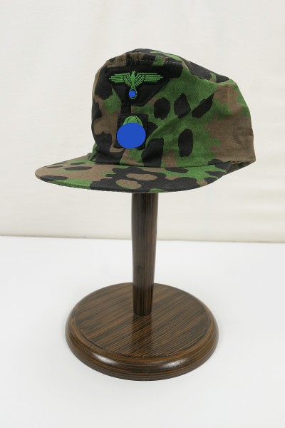 Waffen SS field cap sycamore size 56 camouflage cap with green effects