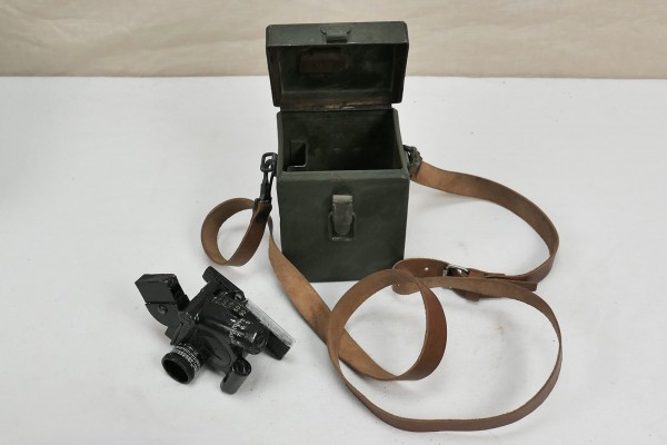 US ARMY WW2 M4 Sight 60mm Mortar & Carrying Case T42 Optic Mortar with Metal Case