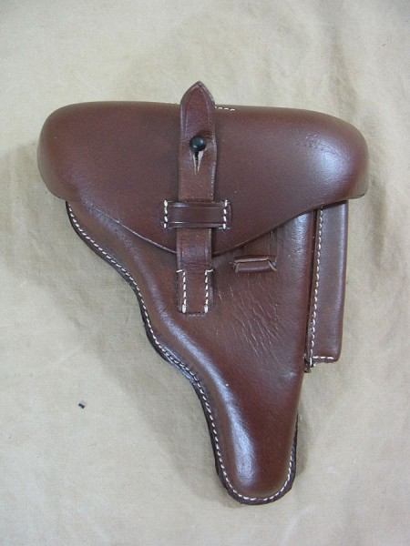 P08 Holster Briefcase DWM 1917 Leather holster Mauser pistol case Police