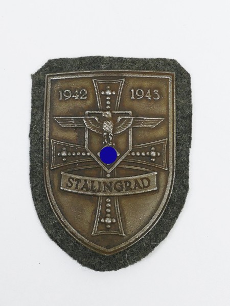 Wehrmacht sleeve shield Stalingrad 1942 1943 Stalingrad shield field blouse