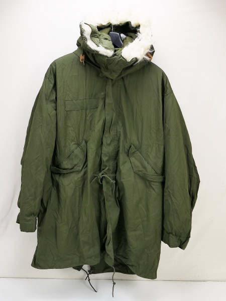 US Army Parka M-1965 Extreme Cold Weather + Liner + Fur Hood olive Medium TOP