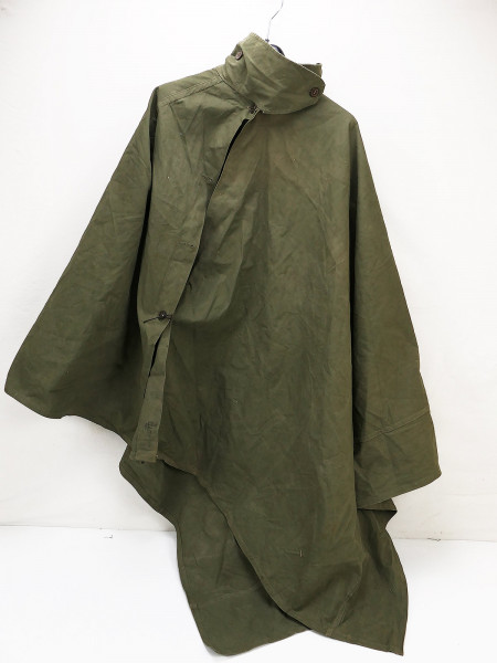 WW2 British Army MKVII Waterproof Cape / Ground Sheet Rain Cloak Underlay 1945