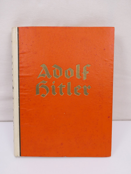 Book - scrapbook Cigaretten Bilderdienst Adolf Hitler pictures from life ....