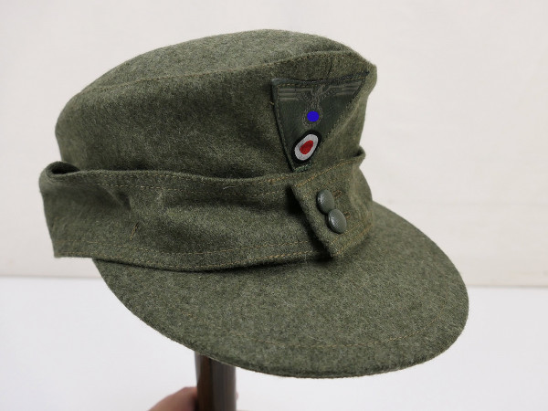 Wehrmacht M43 field cap army size 60 with trapeze effects cap eagle