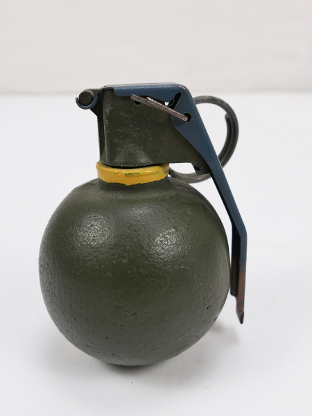 Vintage US ARMY Vietnam DEKO M67 Grenade Hand Grenade Metal Grenade