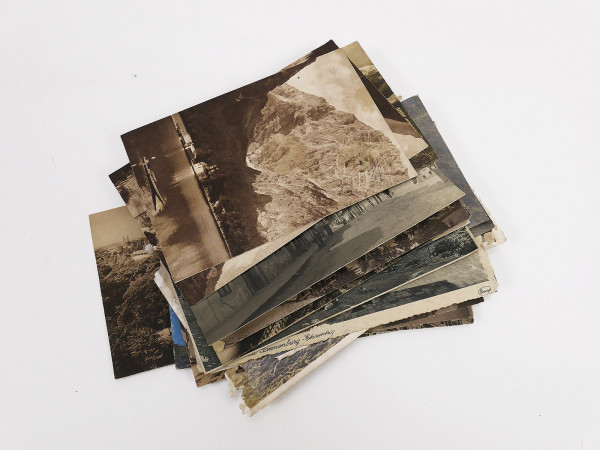 Mixed lot of old postcards PK AK 37 pieces from estate, e.g. Munich / South German area