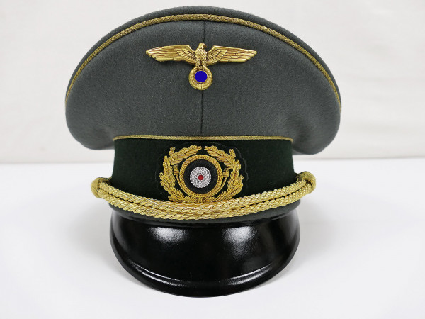 Wehrmacht peaked cap general size 58 premium museum quality