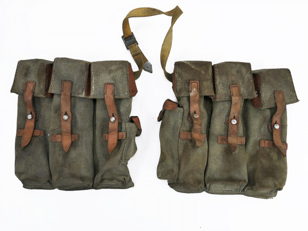 Single pair - Wehrmacht 2x magazine pouch assault rifle 44 STGW44 MP44