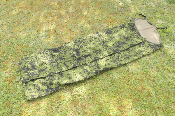 #1 HMAK Danish Army Rain Cover Size N Bivy Bag 1999 Sleeping Bag Cover Flecktarn