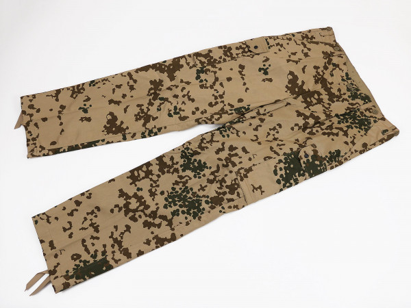 Single piece - Leo Köhler Desert Flecktarn trousers field trousers desert camouflage size 9 (52) camouflage trousers like new