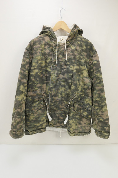 Wehrmacht winter reversible jacket reversible parka reversible jacket parka smoke camouflage / white