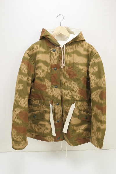 Wehrmacht winter reversible jacket reversible parka reversible jacket parka swamp camouflage / white size 50/52