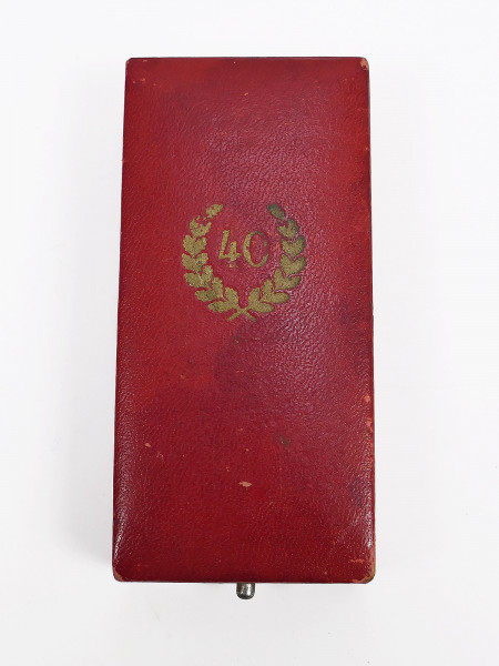 Original Loyalty Service Badge of Honor 2nd Level 25 Years of Loyal Service on Ribbon Civil Servants + Box Etui-Cop