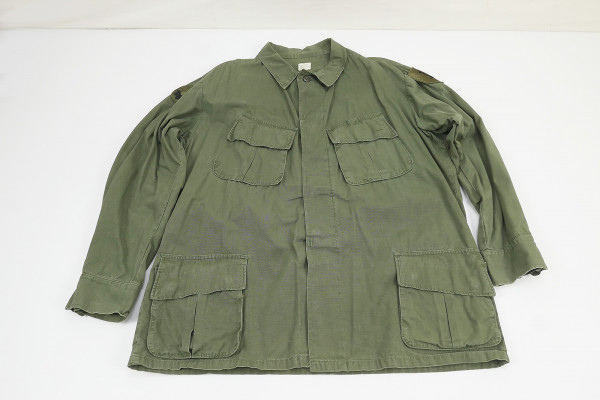 US Army Vietnam Poplin OG107 Vintage Shirt 1970 OG 107 - XL