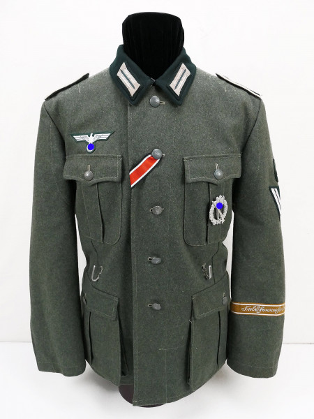 Wehrmacht M36 field blouse fighter Feldherrnhalle uniform fully effected from museum liquidation