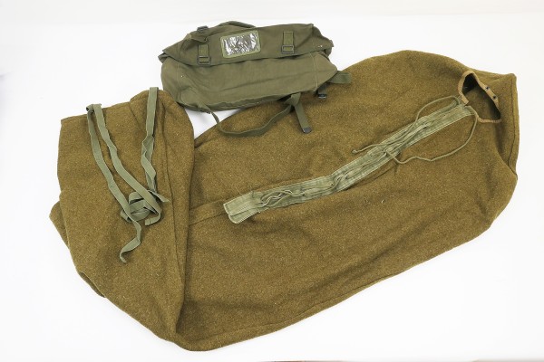 #2 US Pack Field Cargo M-1945 bag + US Wool Sleeping Bag Sleeping bag