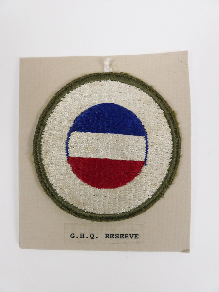 Original US ARMY WW2 Badge Badge G.H.Q. Reserve GHQ Patch U.S. Command / Special Units
