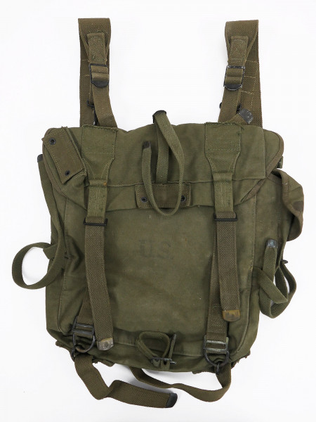 US WW2 / VIETNAM KOREA Pack Field Combat M-1945 bag (1951) + strap 1945