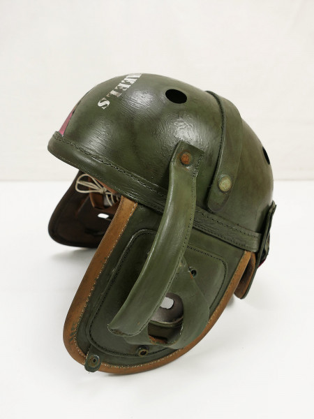 SINGLE PIECE US OLD IRONSIDES 2nd Armored Panzer Helmet Tanker helmet M-1938 Panzerhelm