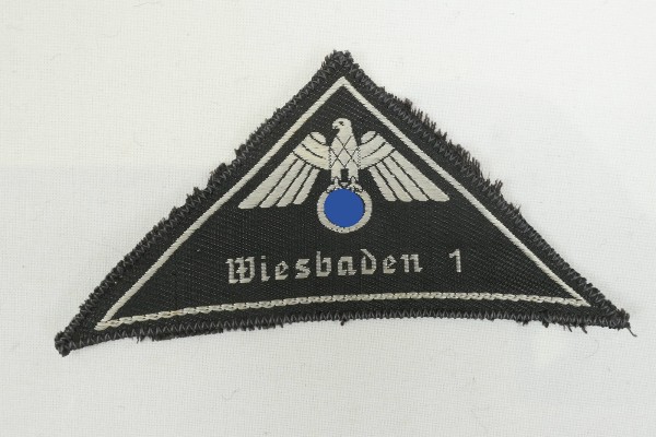 German Red Cross original sleeve eagle DRK Wiesbaden embroidered