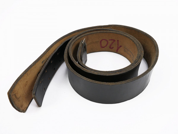 Wehrmacht vintage leather belt 123cm belt leather belt