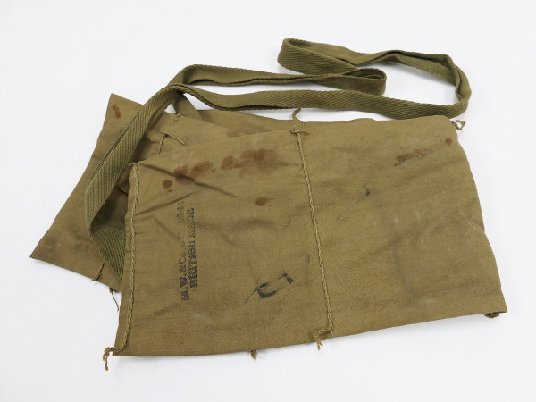 US ARMY M1 Garand M43 bandolier for 6x 8 cal .30 ball M2 clips khaki bandolier