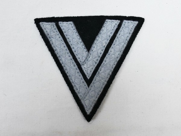 Rank badge MATT Obergefreitenwinkel Panzer Troop / Rottenführer WSS