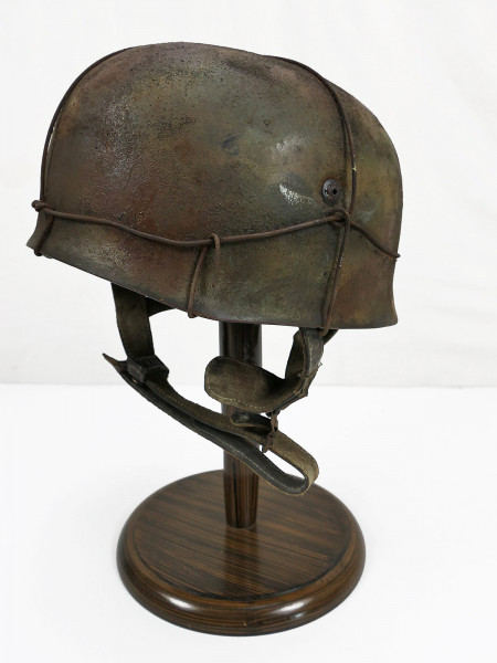 Camouflage paratrooper helmet steel helmet M38 Luftwaffe paratrooper Normandy