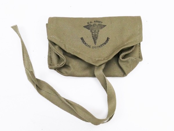 US Army WW2 First Aid Medical Department Pouch Carrier Aesculap 1943