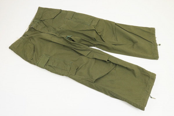 US ARMY Vietnam Trousers Shell Field M-1951 Vietnam Trousers Field Trousers M51 Medium Short