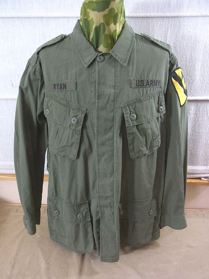 US Army Field Jacket Jungle Jacket M64 Vietnam olive | Lomax Militaria