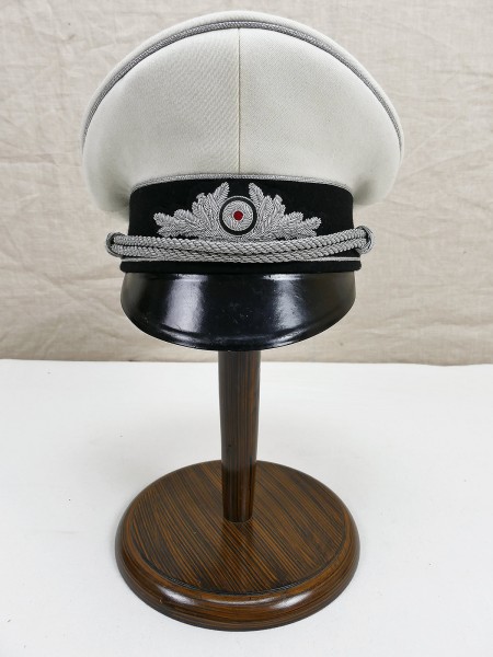 White visor cap officer diplomatic corps / diplomat partial effect Gr.57
