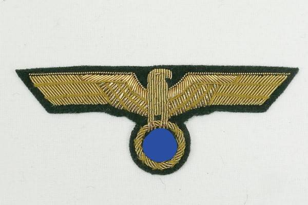 Wehrmacht General breast eagle M36 gold thread embroidered