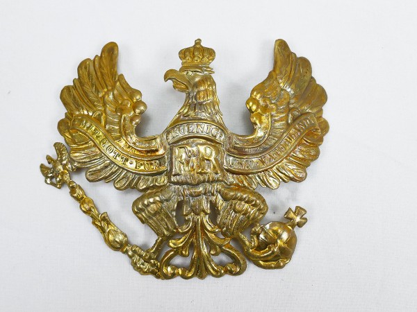 Brass eagle line eagle ornament for helmet pickelhaube Prussia spare part large