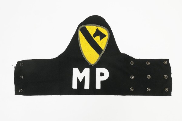 US Army MP armband military police military police + division badge 1st Cavalry