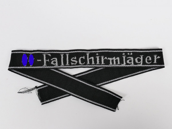 SS sleeve band SS FALLSCHIRMJÄGER for officers Hand embroidered