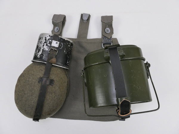 Set Wehrmacht haversack cookware straps canteen