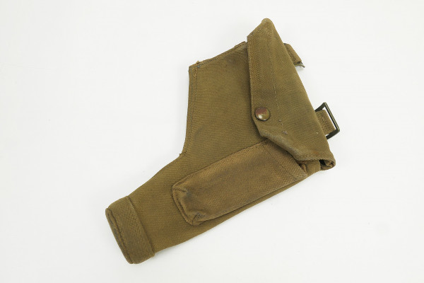 #1 British Army Canvas Webbing Holster for Webley Revolver