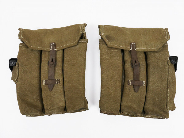 #M1 Wehrmacht Volkssturm 2x magazine pouch assault rifle 44 STGW44 MP44 MKB