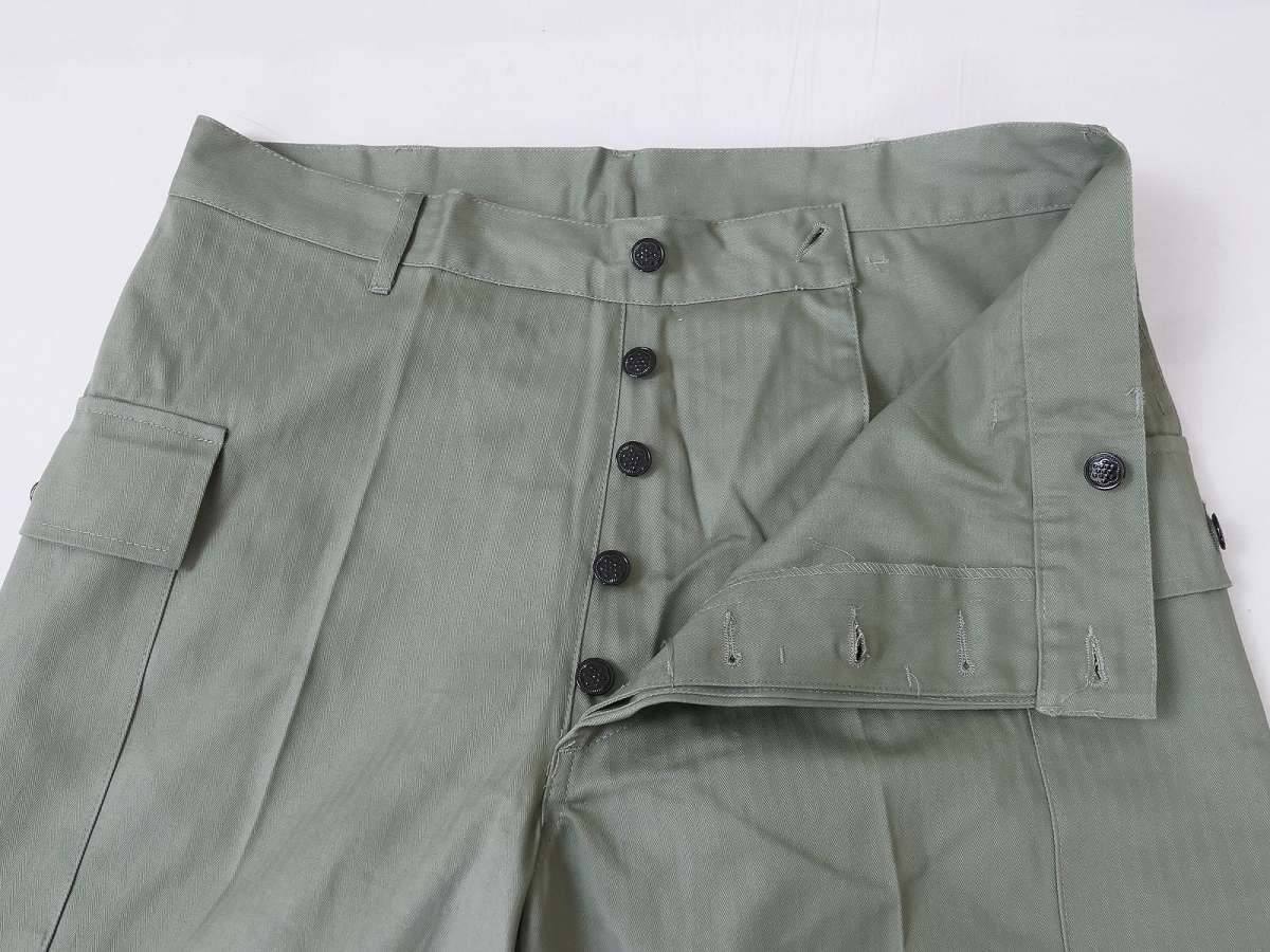 US WW2 HBT Vintage Trousers herringbone trousers field trousers ...