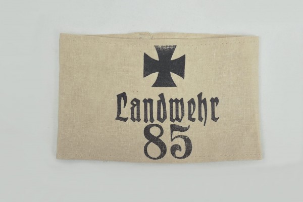 WK1 Armband 85th Landwehr - Division Eastern Front