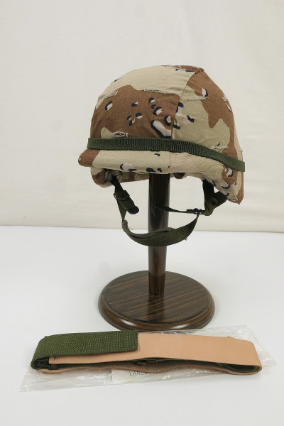 #Nato PASG Paratrooper combat helmet Combat helmet size XS with US Desert helmet cover