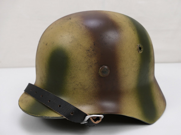 Wehrmacht Waffen SS steel helmet M40 NORMANDIE camouflage helmet size 57/58