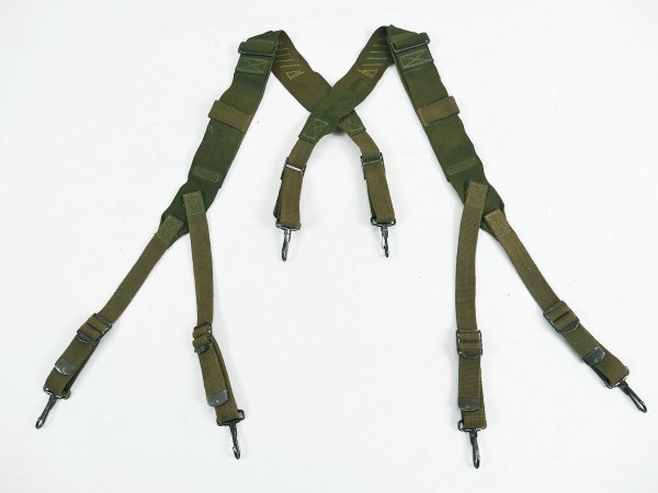 TOP ORIGINAL US ARMY WW2 M1945 SUSPENDERS Coupling Stretcher MADE IN JAPAN