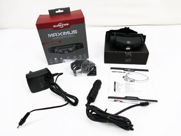 SureFire Maximus LED Headlamp HS3-A-BK 1000 Lumen High Power Headlamp