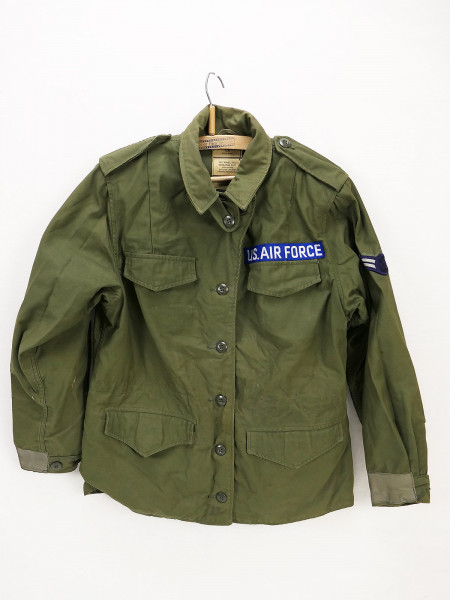 US Army USAF Coat Woman`s Field Jacket OG 107 Gr. 12R Field Jacket olive Air Force 1975